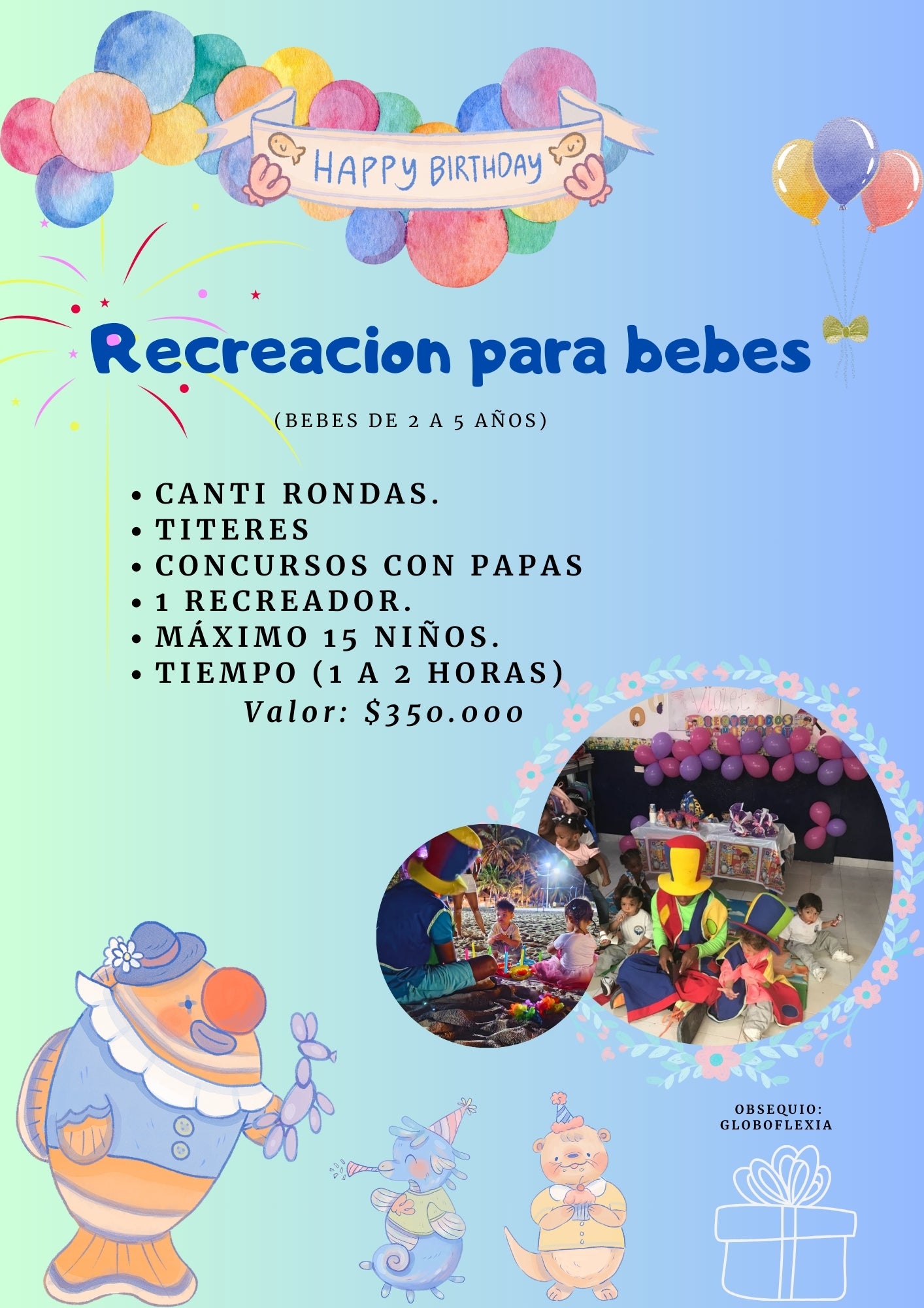 Recreación para bebés