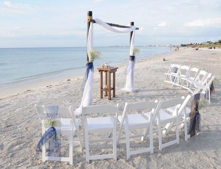 Arco para bodas en la playa