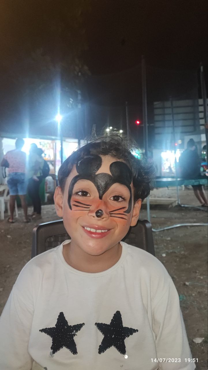 Pintucaritas para niños y Adultos Circus