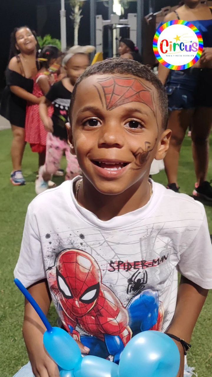 Pintucaritas para niños y Adultos Circus