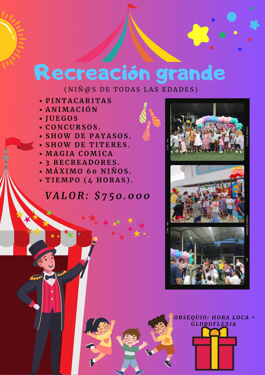 Recreación grande Circus