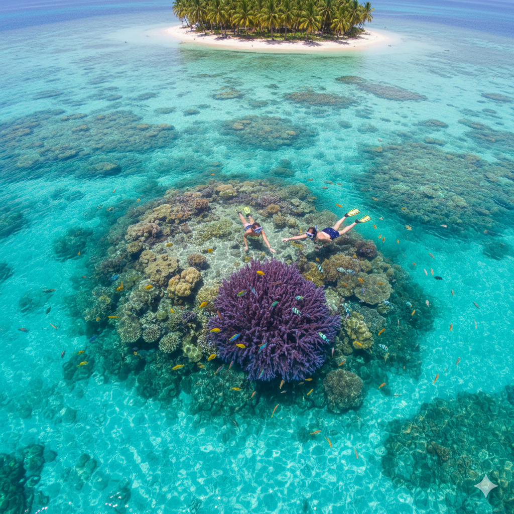 SNORKELING – CONECTA CON EL MAR A FLOR DE PIEL

Exploración marina guiada en aguas cristalinas y seguras
