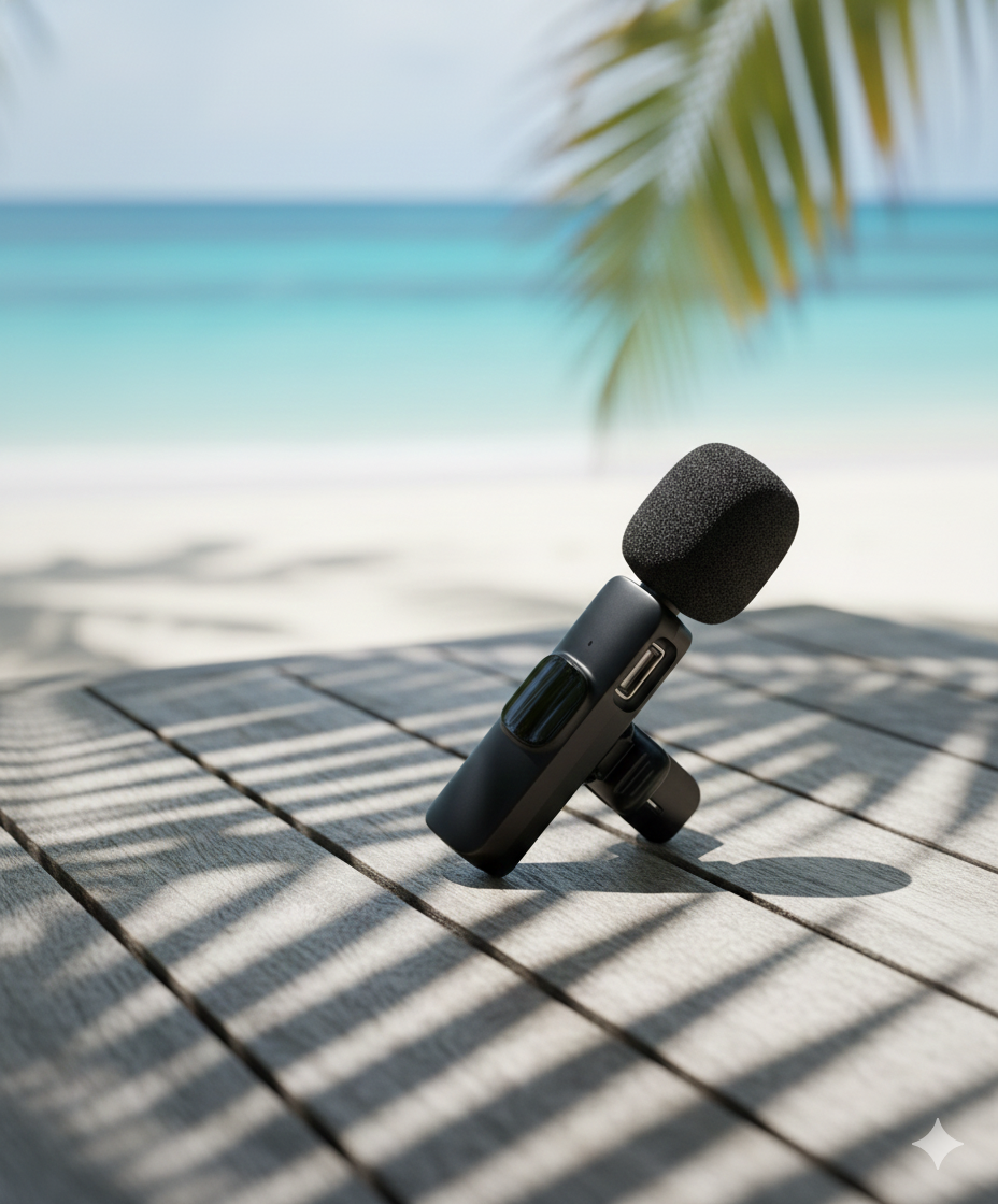 Micrófono Inalámbrico K9 – Audio Profesional | Reducción de Ruido + Plug & Play