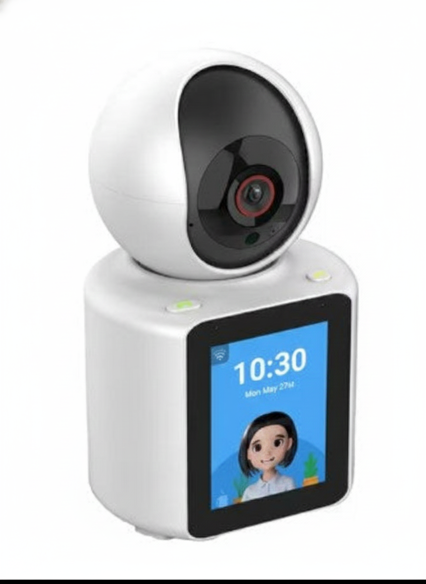 Cámara Robótica 1080P con Videollamada – Seguimiento Automático + Pantalla Interactiva